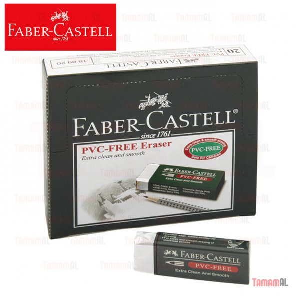 FABER CASTELL BÜYÜK BOY BEYAZ SİLGİ 7085/20 20 Lİ 1 PAKET - Resim 7