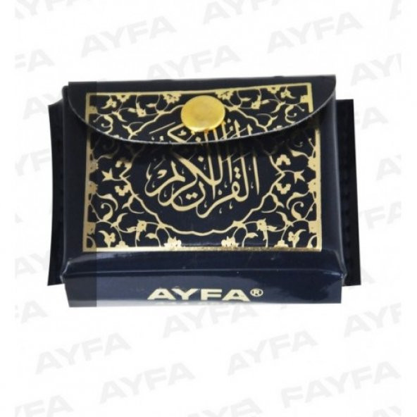 AYFA 062 MİNİ BOY KURAN 2 RENK ASKILI KILIFLI - 7