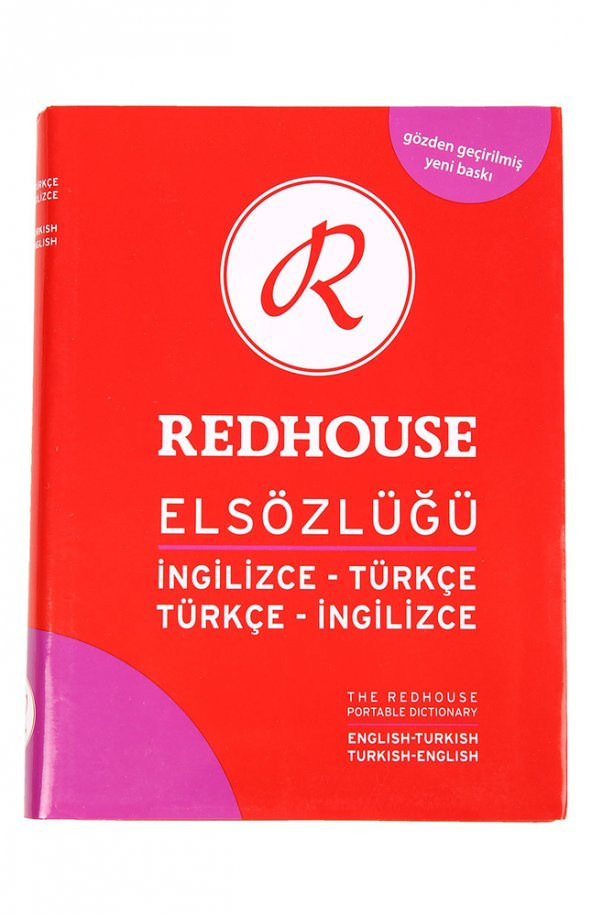 İNGİLİZCE TÜRKÇE SÖZLÜK REDHOUSE EL SÖZLÜĞÜ BÜYÜK BOYRS-005