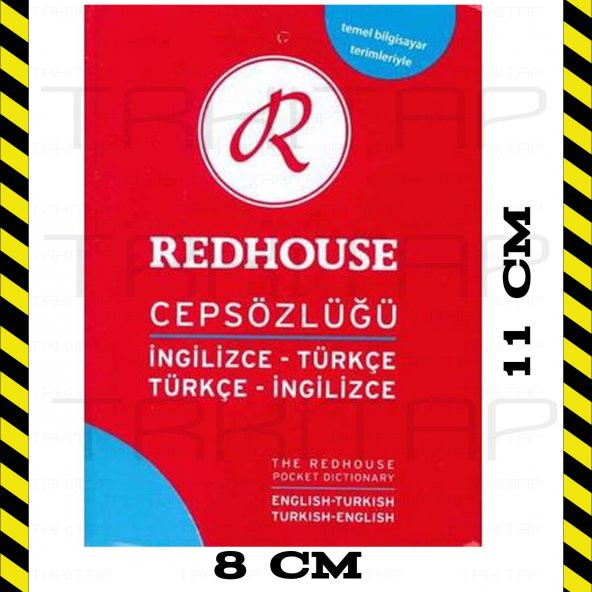 İNGİLİZCE TÜRKÇE SÖZLÜK REDHOUSE CEP SÖZLÜĞÜ KÜÇÜK BOY RS-004 - 2