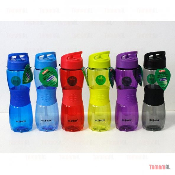 TRİTAN tupperware GIDA PLASTİĞİ 0 BPA FREE MATARA 600ML. GLOBOX - 3