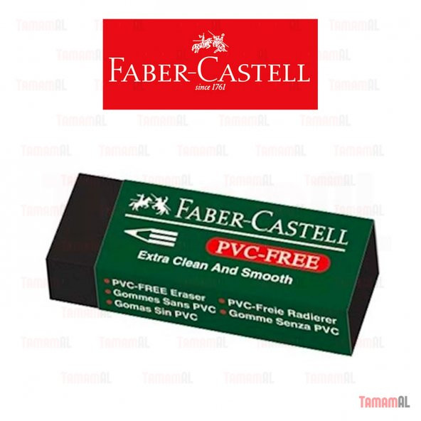 FABER CASTELL SİYAH BÜYÜK SİLGİ 1 ADET 9556089889216
