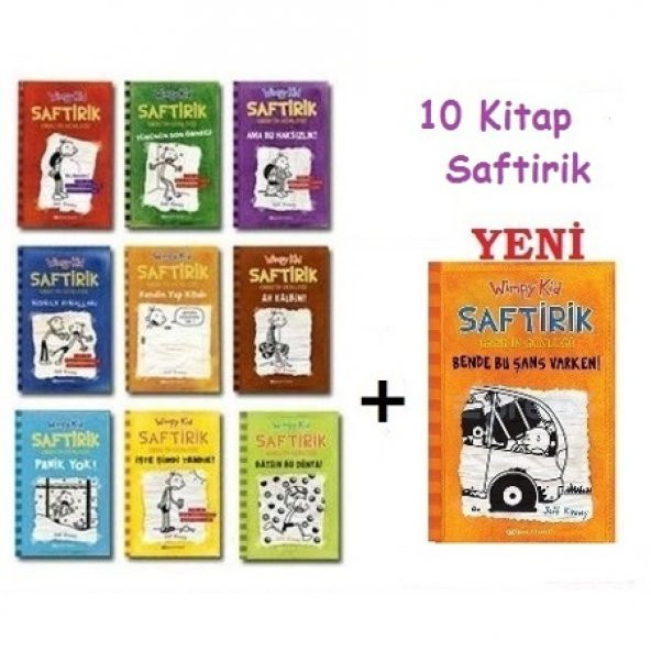 Saftirik Greg Serisi - 10 Kitaplık Set / EPSİLON / Jeff KINNEY - 2