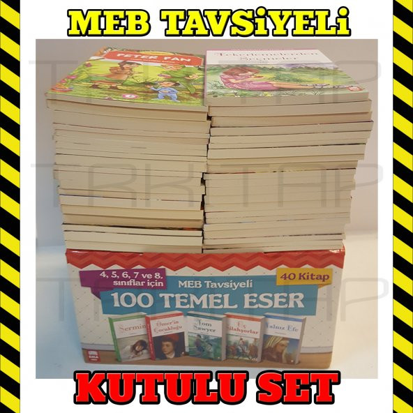 KLASİK ESERLER DİZİSİ 4 5 6 7 8 SINIF 40 KİTAP - 7