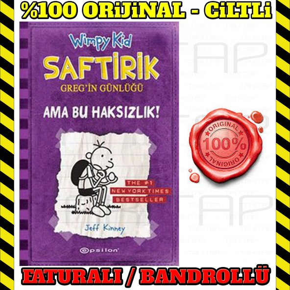 Saftirik Gregin Günlüğü 5 - Ama Bu Haksızlık Jeff Kinney