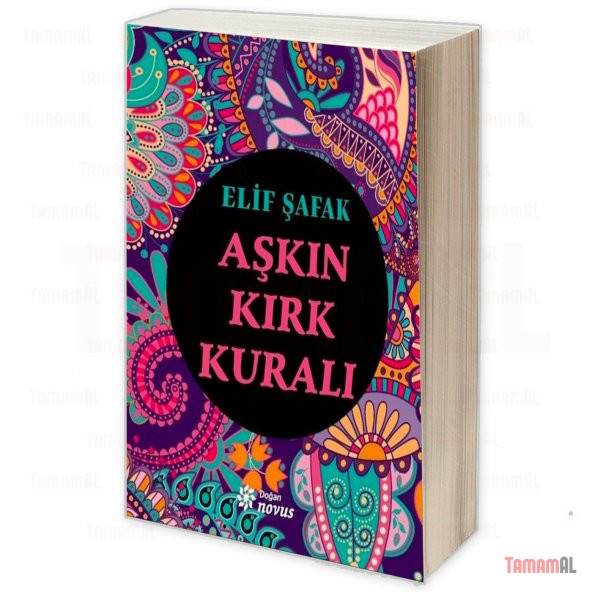AŞKIN KIRK KURALI / ELİF ŞAFAK / 9786050958645 - Resim 2