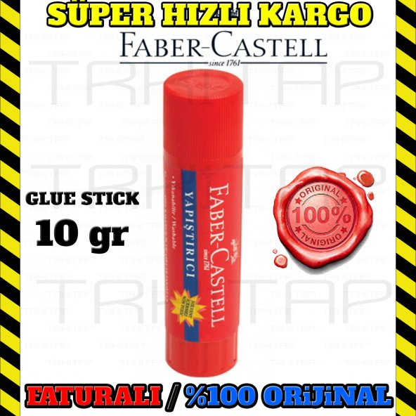 2 ADET FABER CASTELL STİCK ÇEVİRMLELİ YAPIŞTIRICI 10 GR. KÜÇÜK - 2