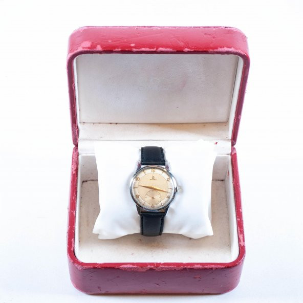 Antika 1949 Omega Cal 265 Jumbo Calatrava Kurmalı Erkek Kol Saati