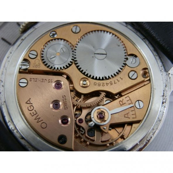 Antika 1949 Omega Cal 265 Jumbo Calatrava Kurmalı Erkek Kol Saati - 10