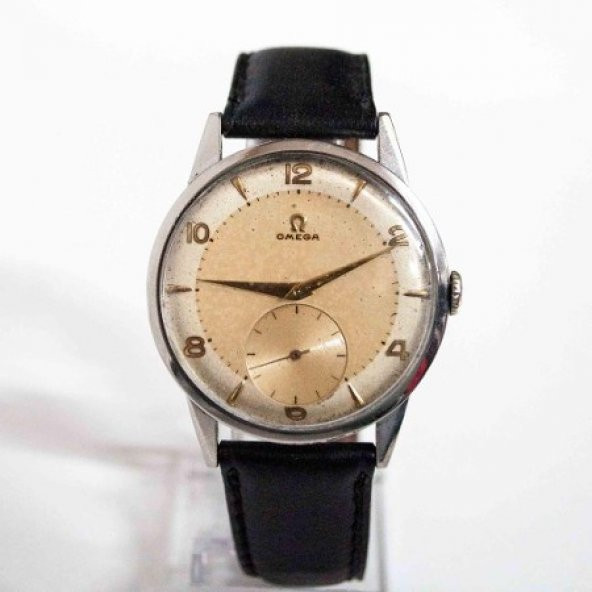 Antika 1949 Omega Cal 265 Jumbo Calatrava Kurmalı Erkek Kol Saati - 11