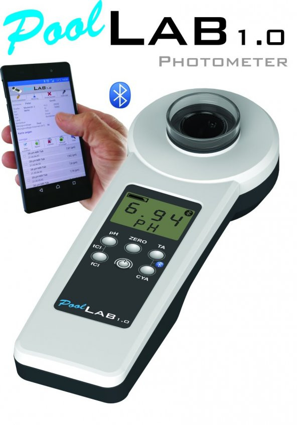PoolLab 1.0 Fotometre Havuz Suyu Analiz Cihazı