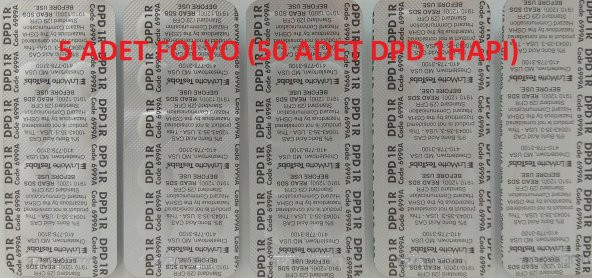 DPD1 Serbest Klor Test Hapı Havuz Test Kiti Yedek Tablet (5FOLYO) - 2