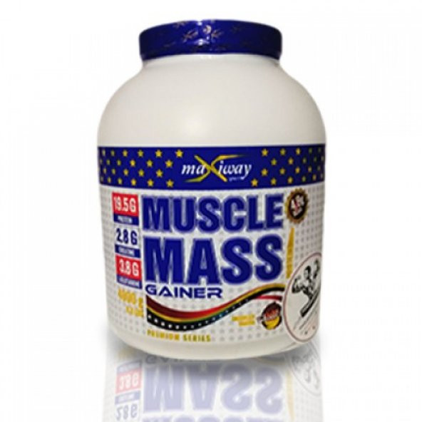 MAXİWAY MUSCLE MASS GAİNER 4000 GR