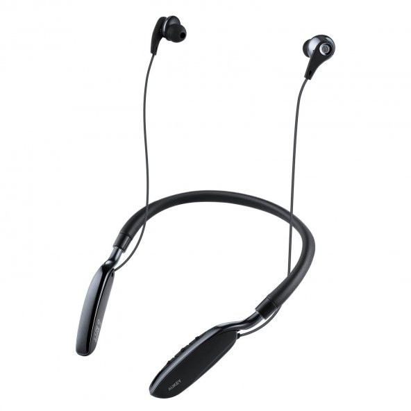 AUKEY EP-B48 Aktif Gürültü engelleyici özellikli Bluetooth boyun bantlı kulak içi kulaklık