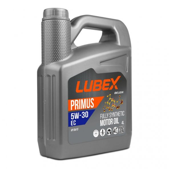 Lubex Primus EC 5W-30 4 Lt Tam Sentetik Motor Yağı (2 Adet) - 2