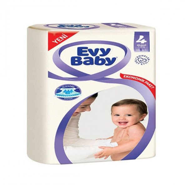 Evy Baby Bebek Bezi 4 Beden 7-18 Kg 45 Adet
