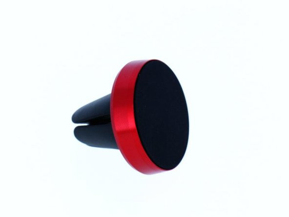 Metal Gövdeli Manyetik Telefon Tutucu (Kırmızı)