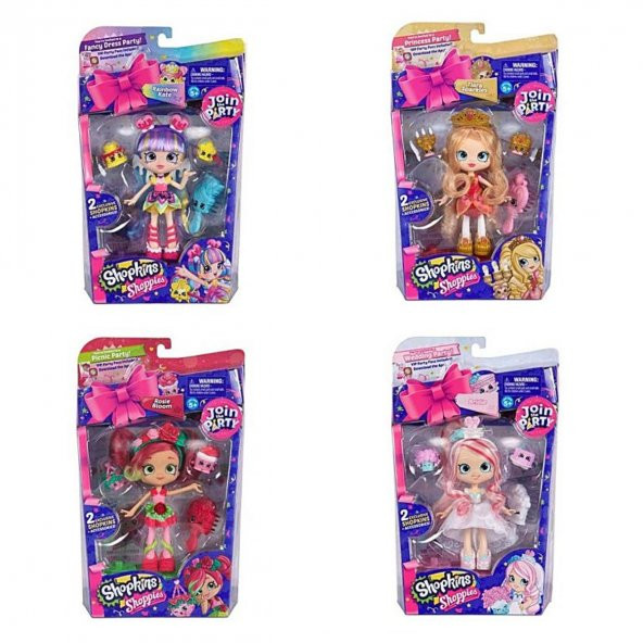 Shopkins Cicibiciler Cici Kızlar Parti