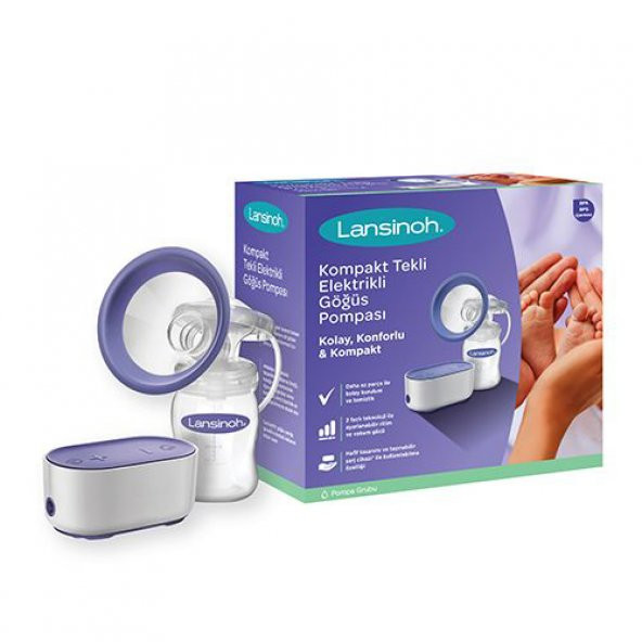 Lansinoh Kompakt Tekli Elektrikli Göğüs Pompası - 2
