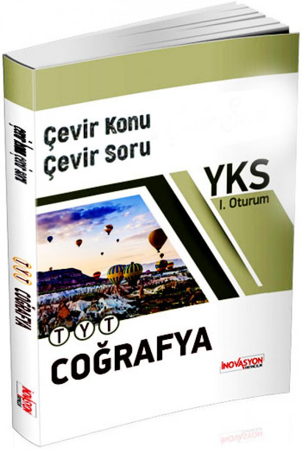YKS TYT Coğrafya Çevir Konu Çevir Soru İnovasyon Yayınları