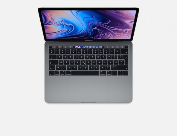 Apple MacBook Pro 13'', 2.4 Ghz Touch Bar,8th Gen,i5,512 GB,Space G (MV972TU/A)