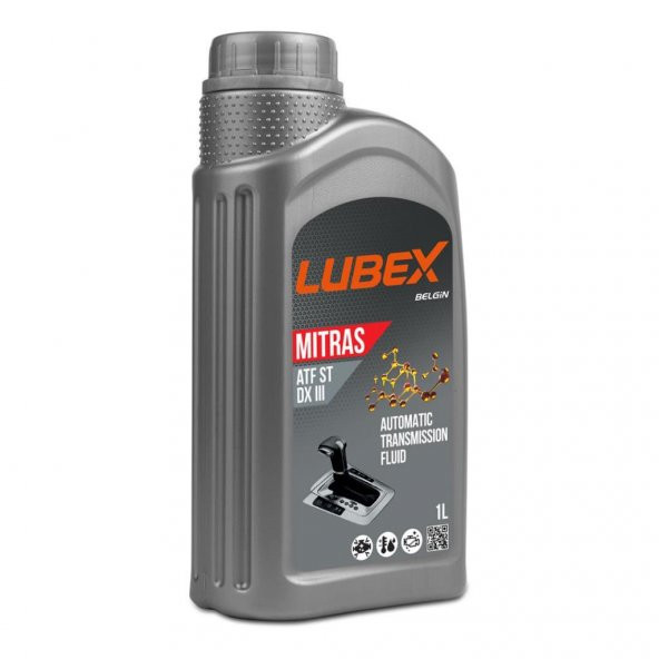 Lubex Mitras ATF ST DEXRON III 1 Lt Otomatik Şanzıman Yağı (2 Adet) - 2
