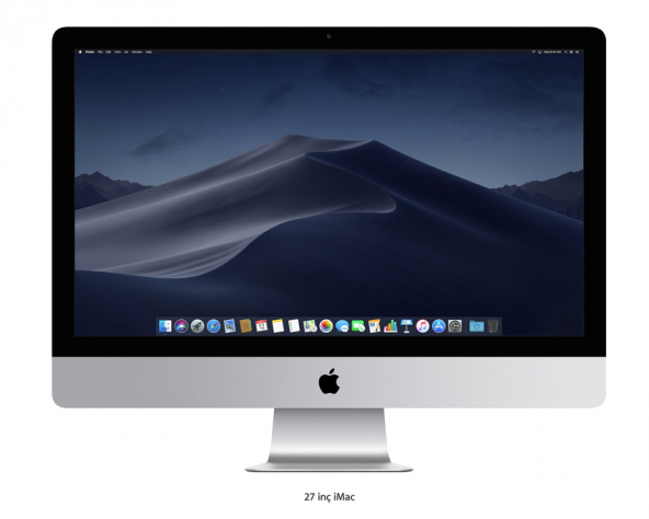 Apple iMac 27''; 3.1 GHz 6 çekirdekli 8. nesil Intel Core i5 işlemci
