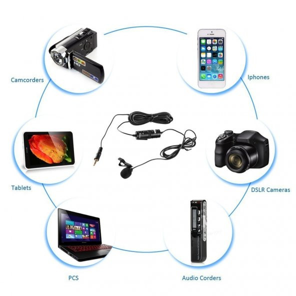 İdeal Ses İçin BOYA M1 Profesyonel Yaka Mikrofonu - 2