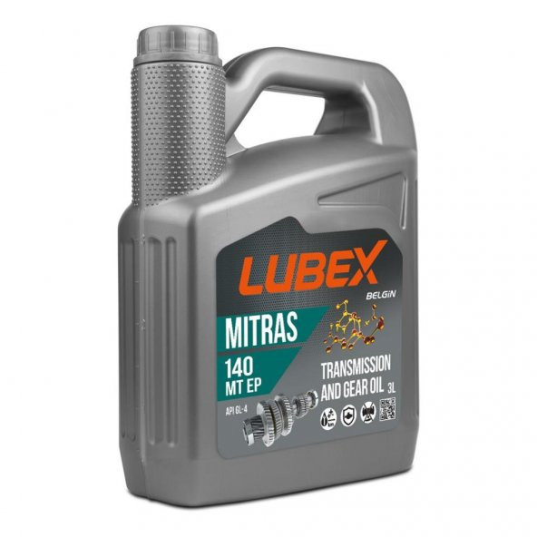 Lubex Mitras MT EP 140 3 Lt Şanzıman ve Diferansiyel Yağı (6 Adet) - 2