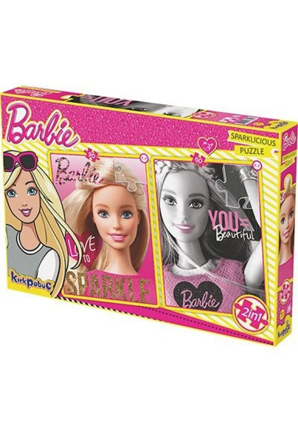 Kırkpabuç Barbie Sparklicious 60-90 Parça