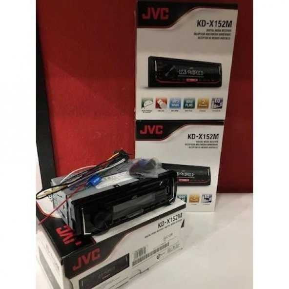 JVC KD-X152M USB AUX RADİO OTO TEYP