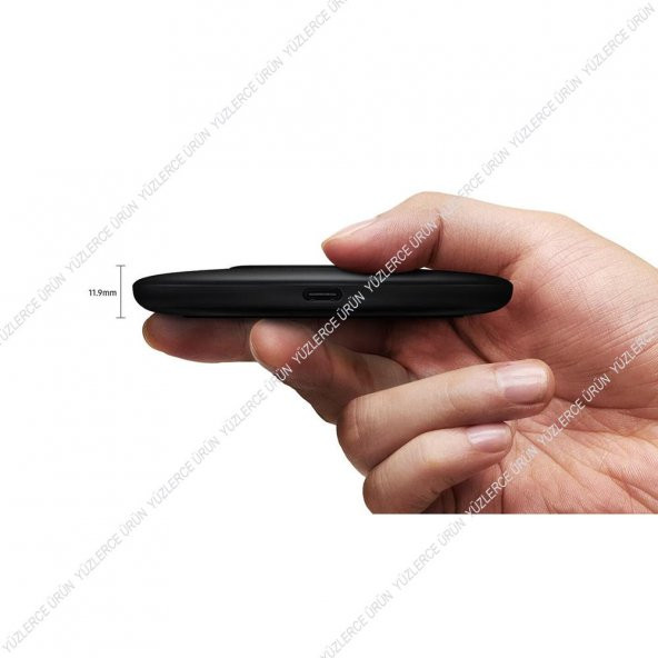 Samsung Kablosuz Qi Wireless Şarj Aleti Powerbank EP-P1100BBEGWW - 7