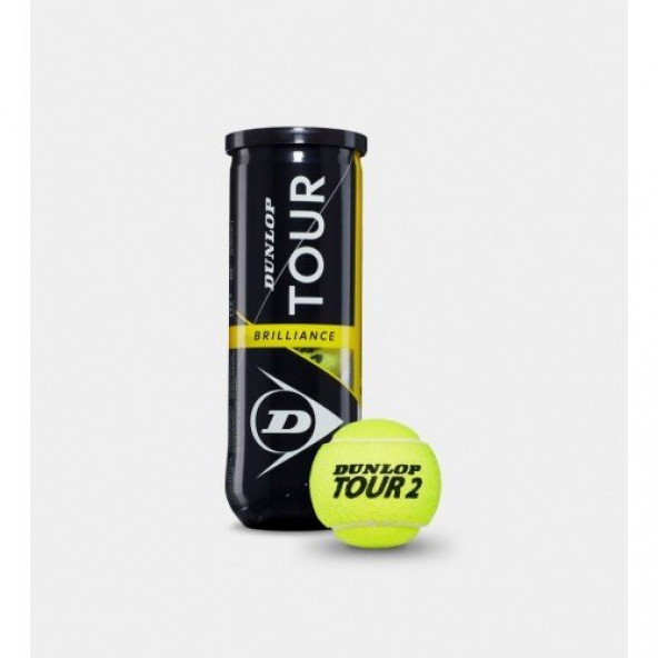 Dunlop Tour Brilliance 3 lü Tenis Topu