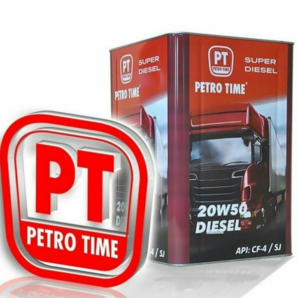Petro Time Turbo 20W-50 14 Kg/16 Litre  Motor Yağı