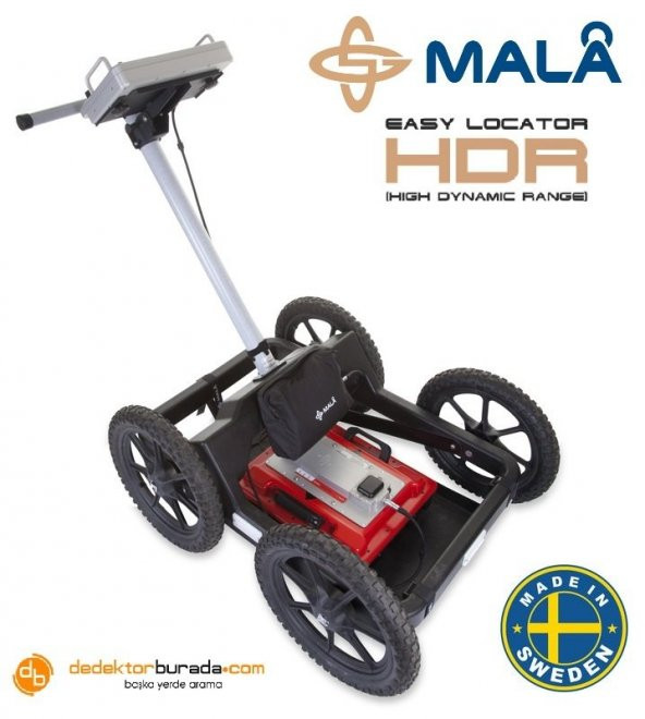 Mala GPR - Easy Locator HDR Pro with Pro Cart