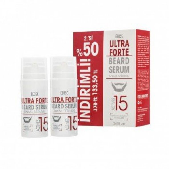Eeose Sakal Serumu Ultra Forte 75 ml - İkincisi 50 İndirimli Kofre