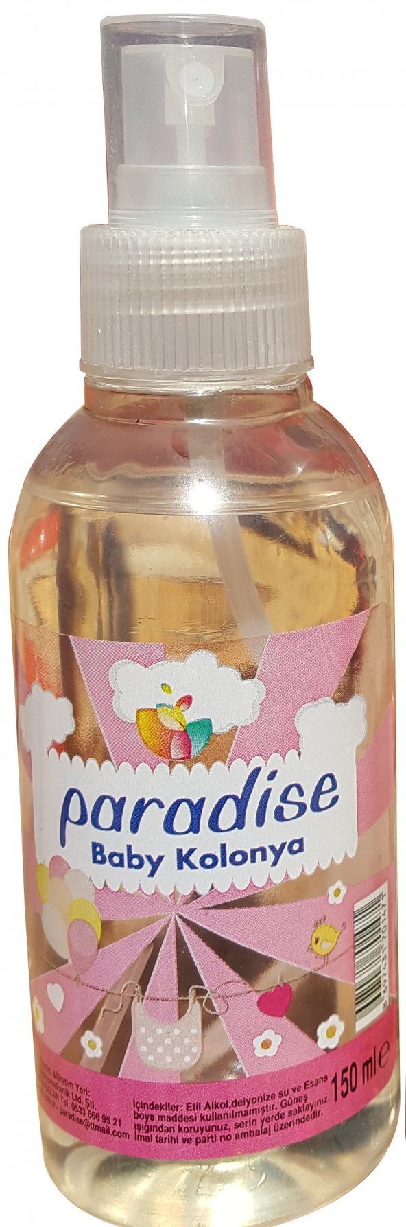 Paradise 150 ml fresh baby kolonyası ORJİNAL