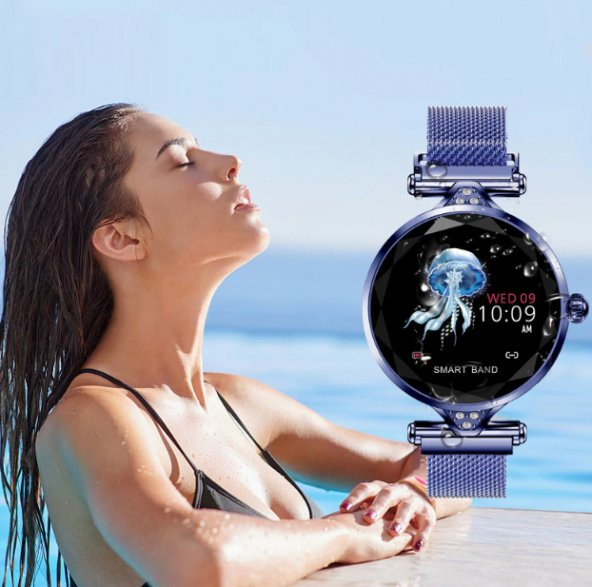 Olix H1 Smart Watch Bayan Akıllı Saat Nabız Ölçer Uyku ve Spor Faliyetleri - 4