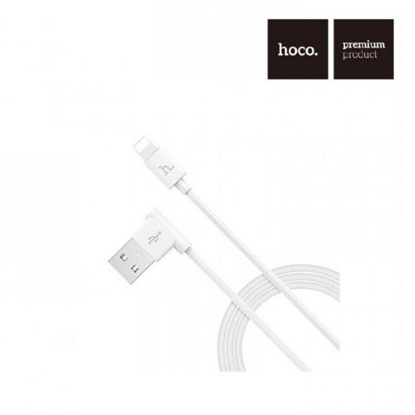 Hoco 120 cm Apple Lightning (8pin) Şarj ve Data Kablosu Beyaz