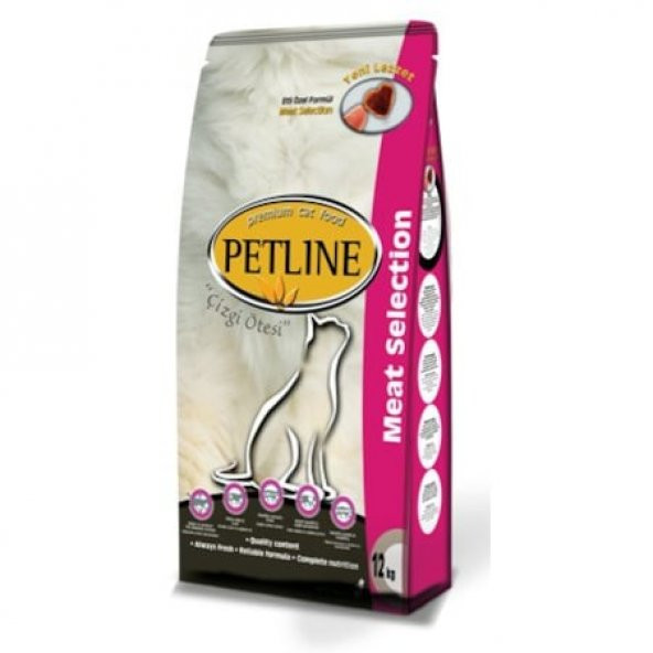 Petline Cat Premium Etli Kedi Maması Meat Selection 15 kg(Net)