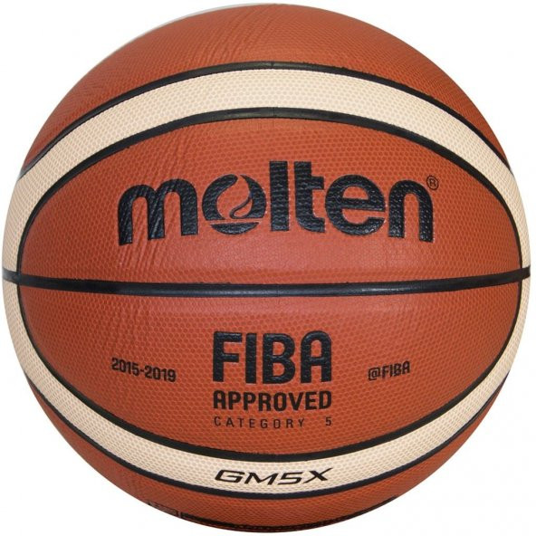 Molten Pu Deri 5 Numara Basketbol Topu BGM5X