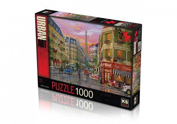 Ks Puzzle 1000 Parça Rue Paris 11357