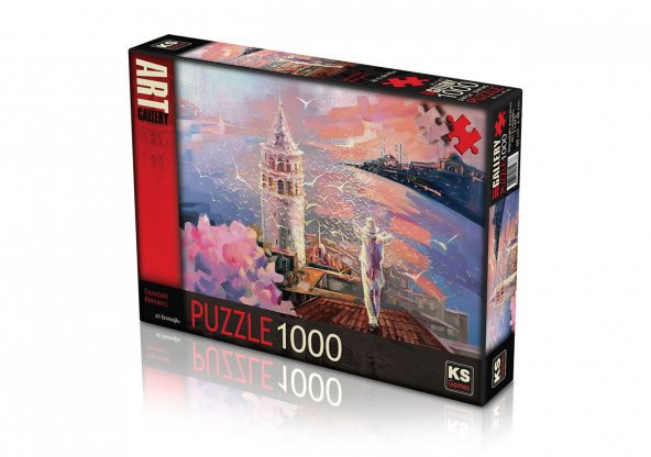 KS Puzzle 1000 Parça Damdaki Kemancı 11473