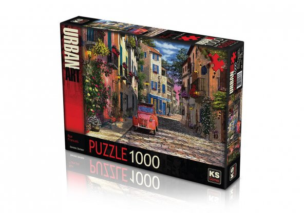 KS Puzzle 1000 Parça Rue Francais 11358