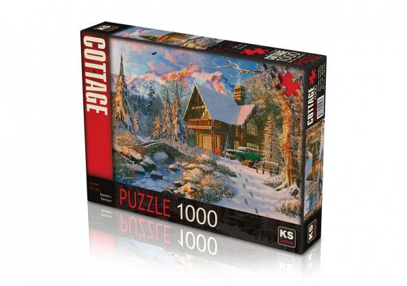 KS Puzzle 1000 Parça Winter Holiday 20503