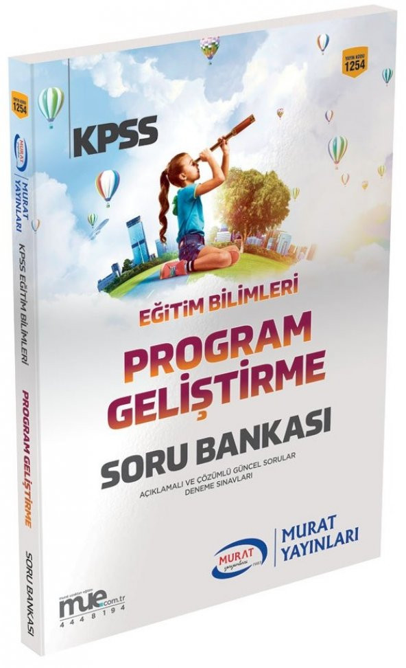 Murat Yayınları KPSS Eğitim Bilimleri Program Geliştirme Soru Bankası