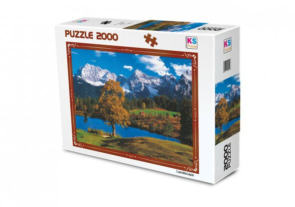 KS Puzzle 2000 Parça Bavarian Alps 11218