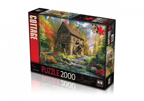 KS Puzzle 2000 Parça Mill Cottage 11476