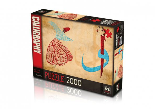 KS Puzzle 2000 Parça Vav- Elif - Semazen 22503