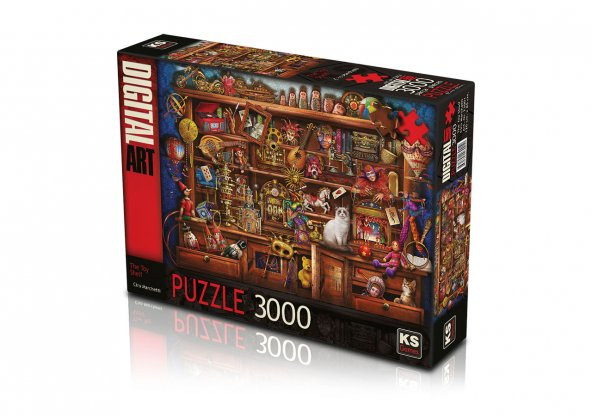 KS Puzzle 3000 Parça The Toy Shelf 23001